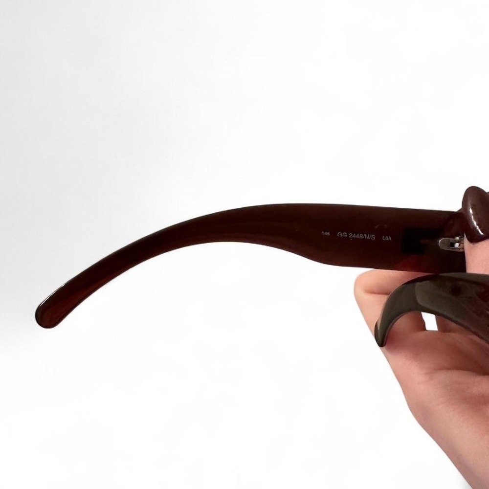 Gucci Vintage GG2448 Purple Sunglasses - Picture 7 of 7